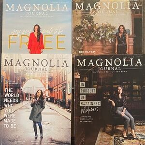 Magnolia Journal Magazine - Set of 4 - 2019